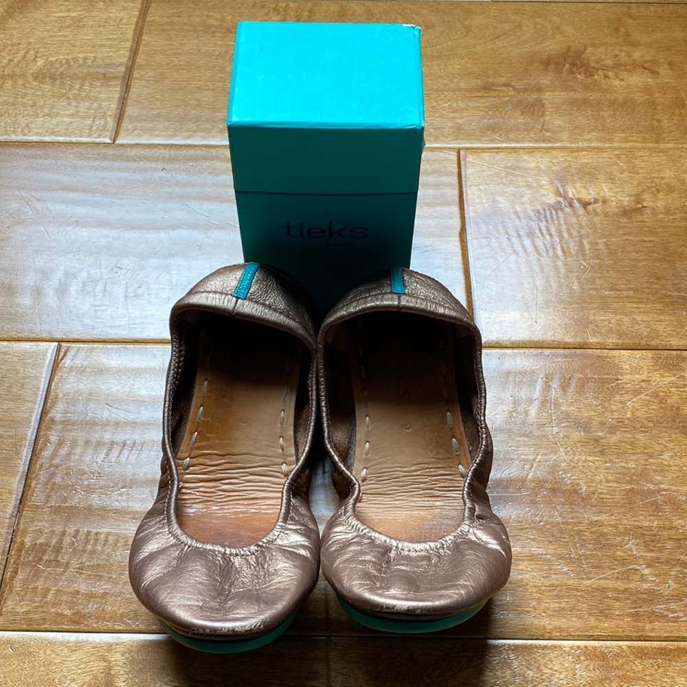 Tieks used ballet flats size 9